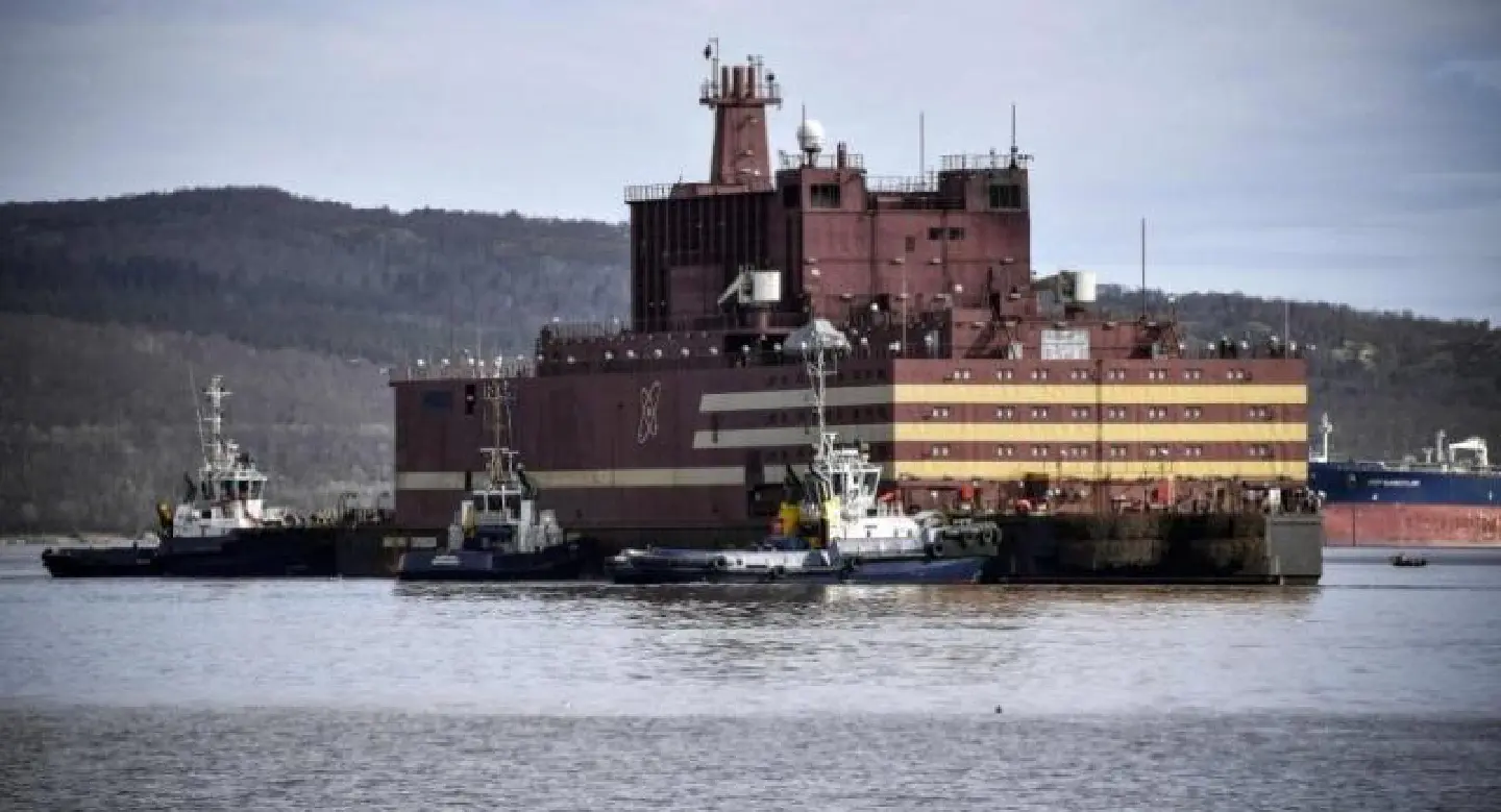 Russia unveils world's first floating nuclear power station