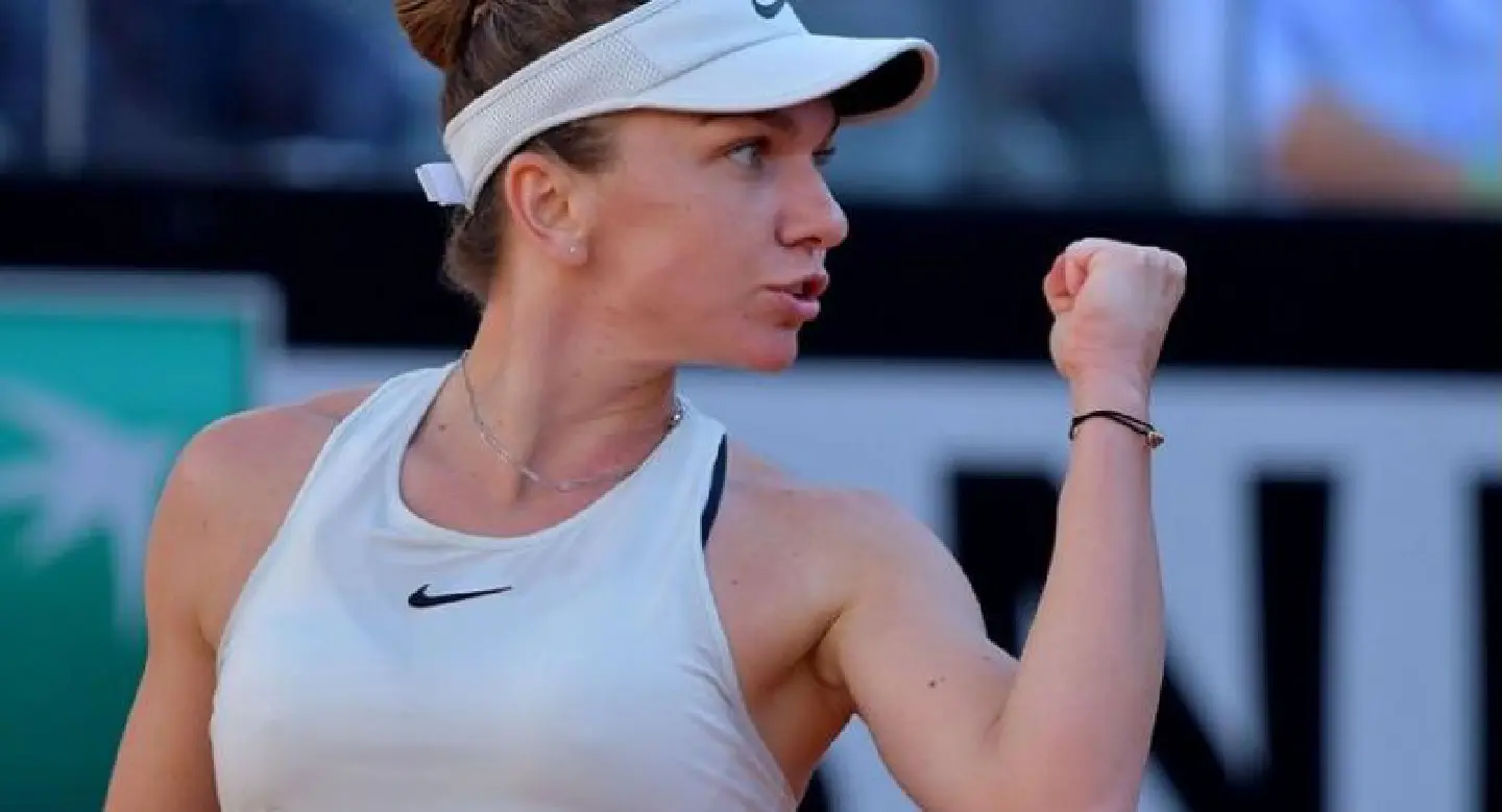 Halep downs Sharapova to set up Rome final rematch with Svitolina Halep downs Sharapova to set up Rome final rematch with Svitolina