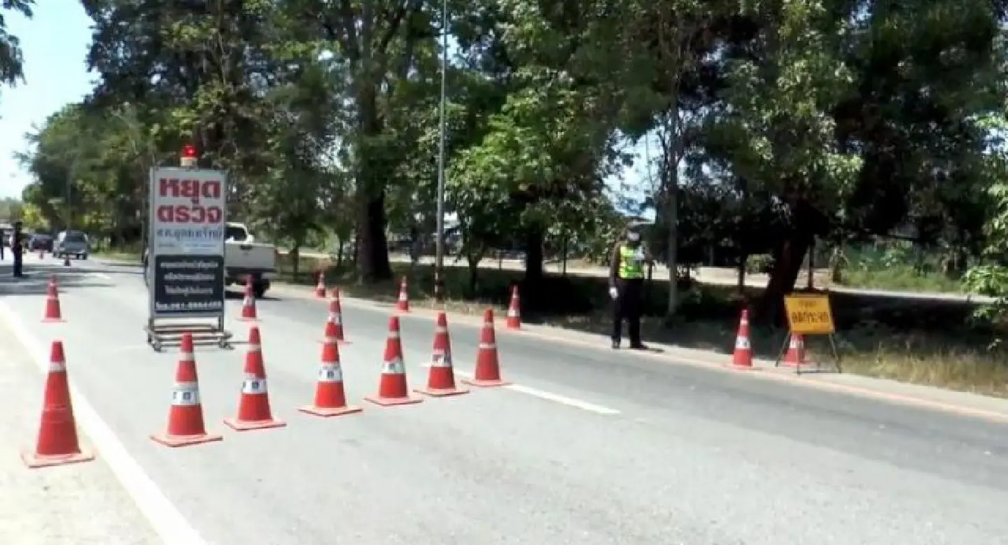 Security agencies set up checkpoints in provinces ahead of Bangkok rally Security agencies set up checkpoints in provinces ahead of Bangkok rally
