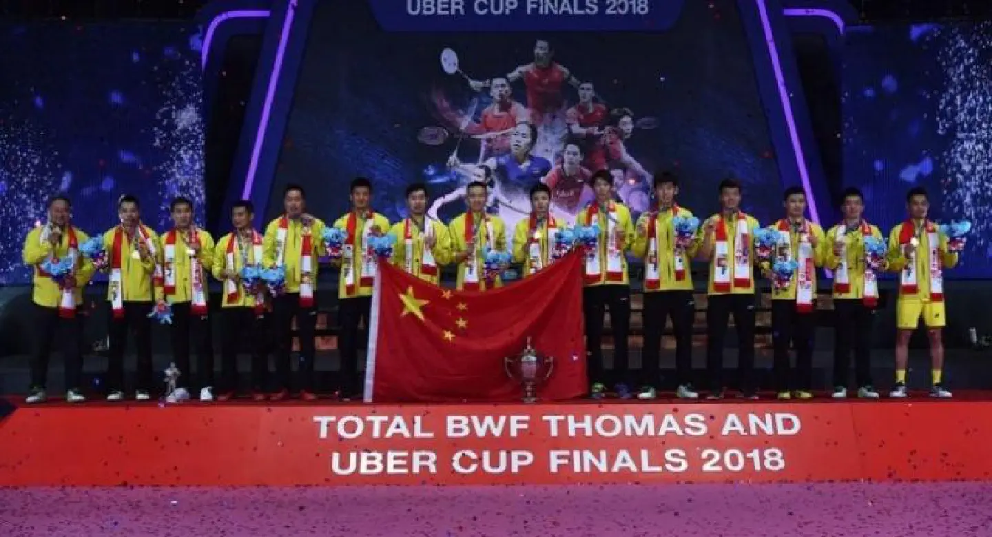 Normal service restored as China win Thomas Cup Normal service restored as China win Thomas Cup