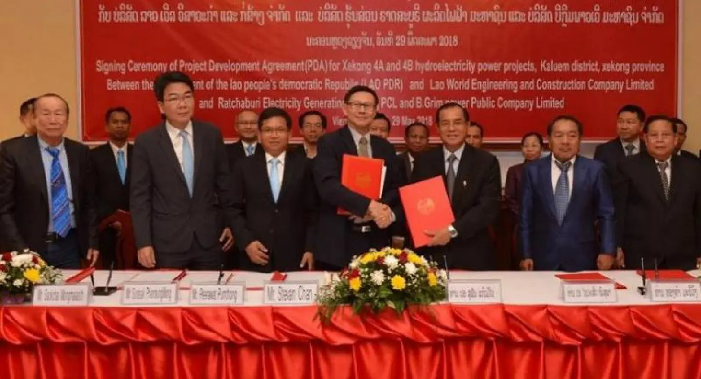 Thai firm signs Laos power deal Thai firm signs Laos power deal