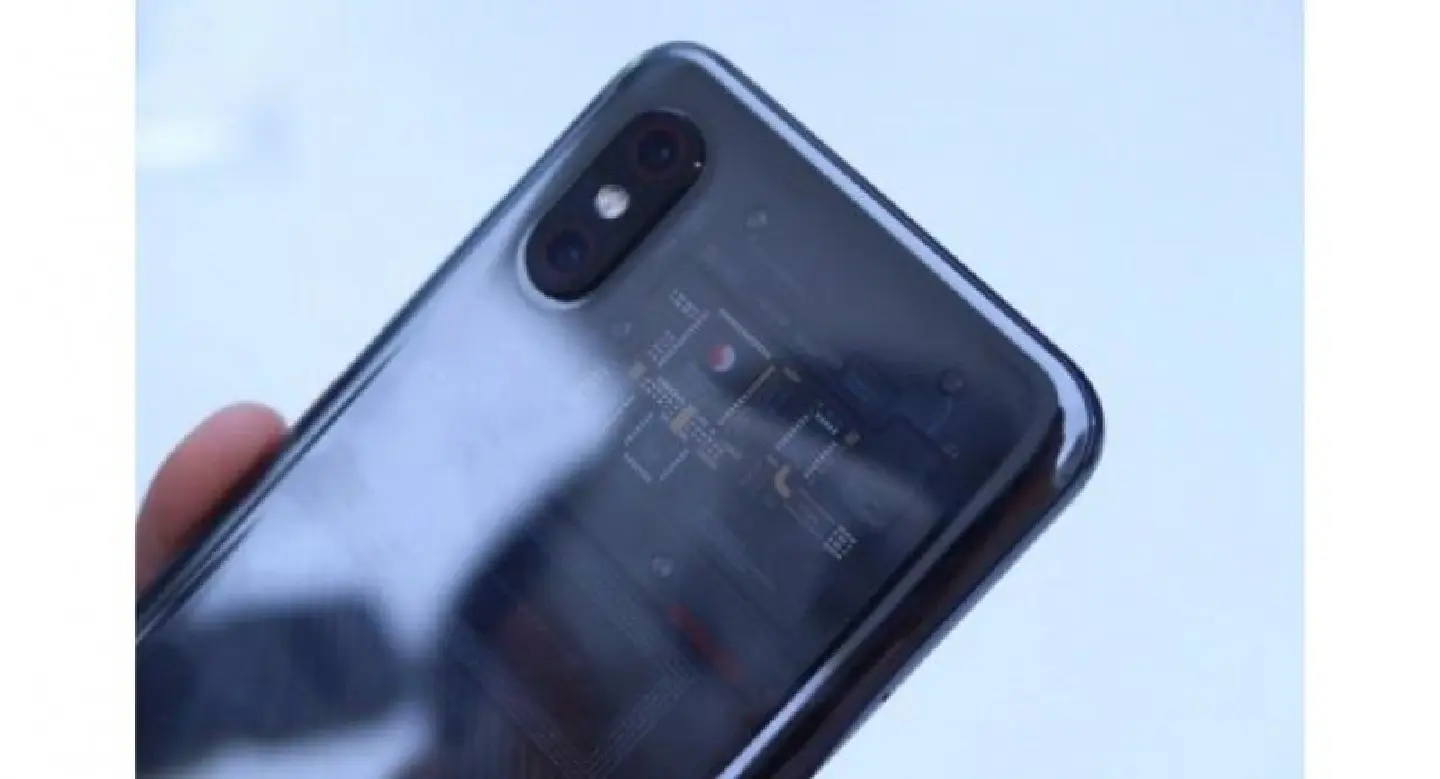 Xiaomi launches transparent phone Xiaomi launches transparent phone