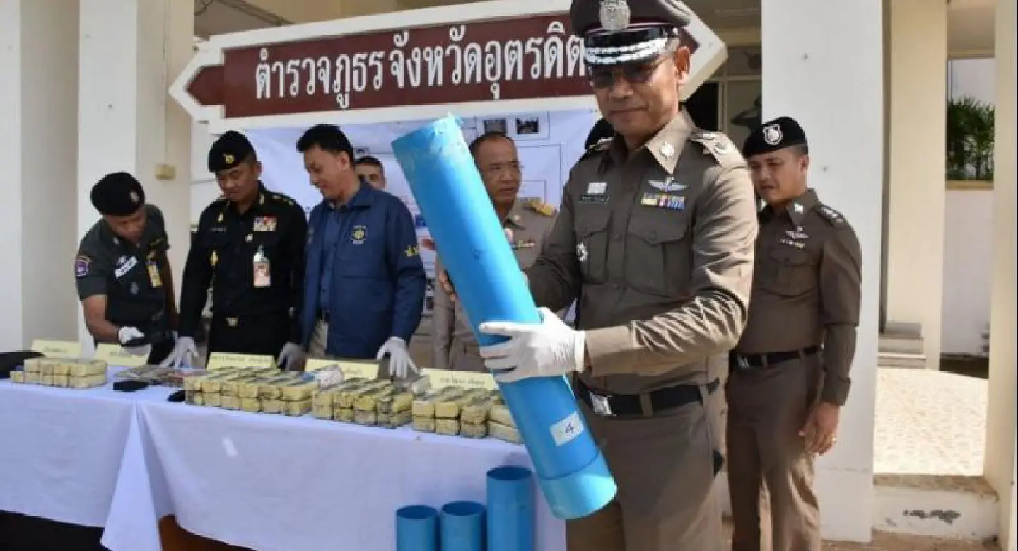 Four arrested, 130,000 meth pills seized in Uttaradit Four arrested, 130,000 meth pills seized in Uttaradit