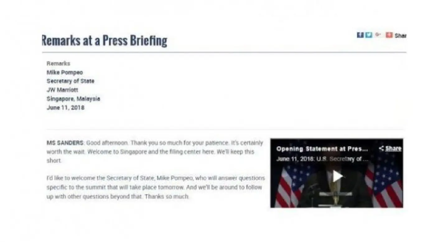Trump’s State Dept thinks Singapore is in Malaysia Trump’s State Dept thinks Singapore is in Malaysia