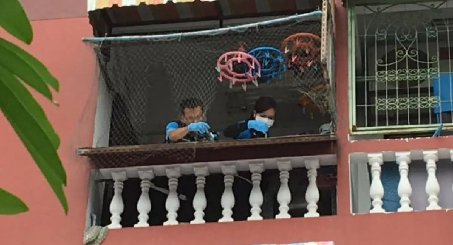 Second sibling dies after fall from balcony collapse last month Second sibling dies after fall from balcony collapse last month