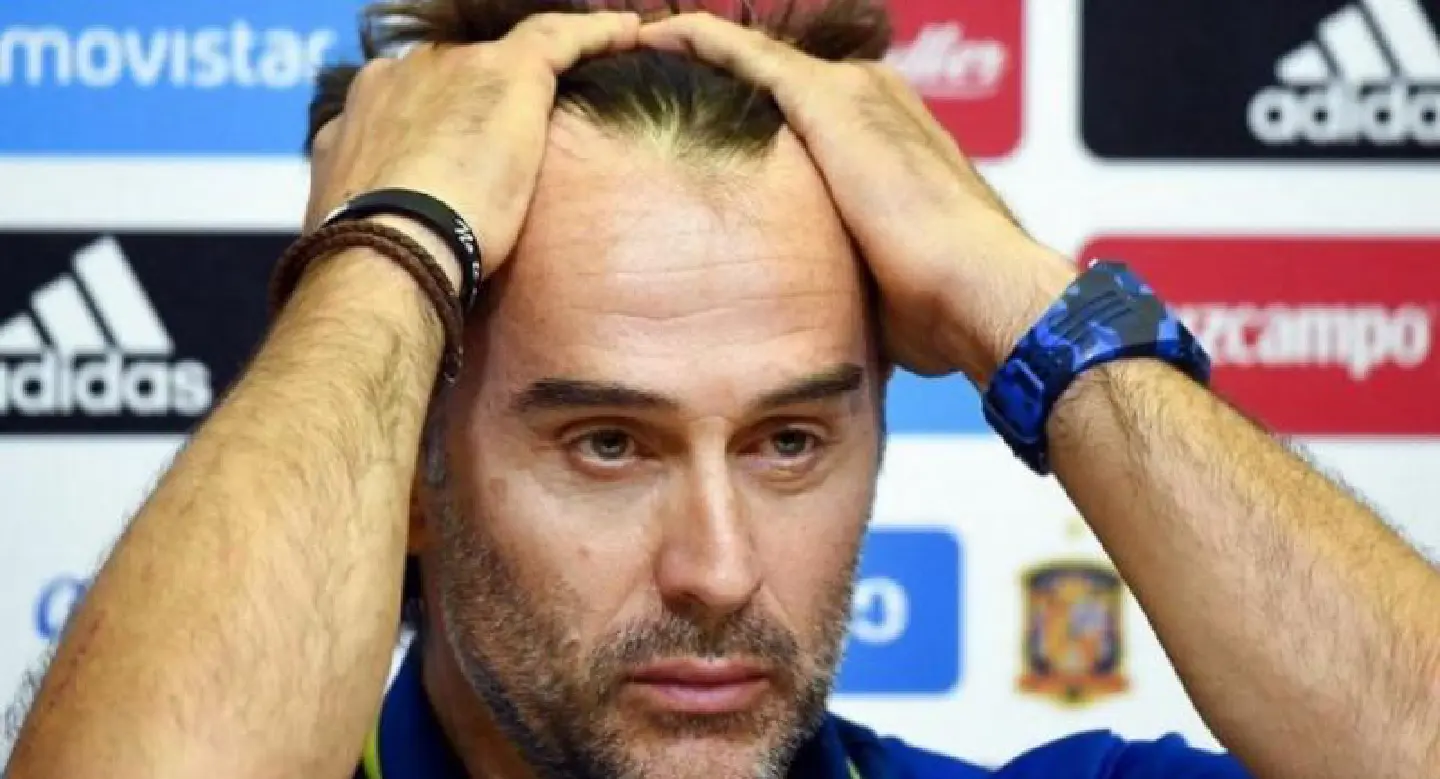 Spain sack Lopetegui and appoint Hierro as manager on eve of World Cup Spain sack Lopetegui and appoint Hierro as manager on eve of World Cup
