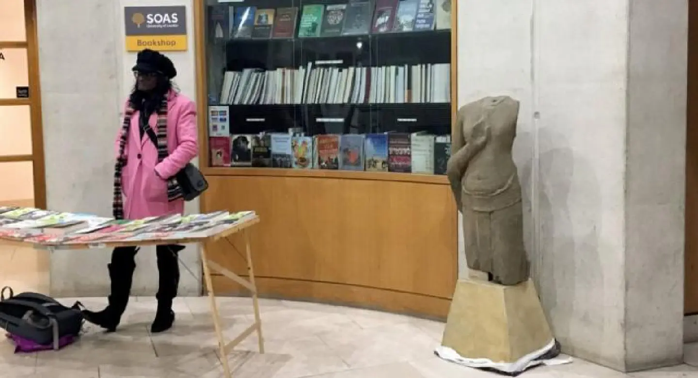 London university accused of accepting smuggled sculpture