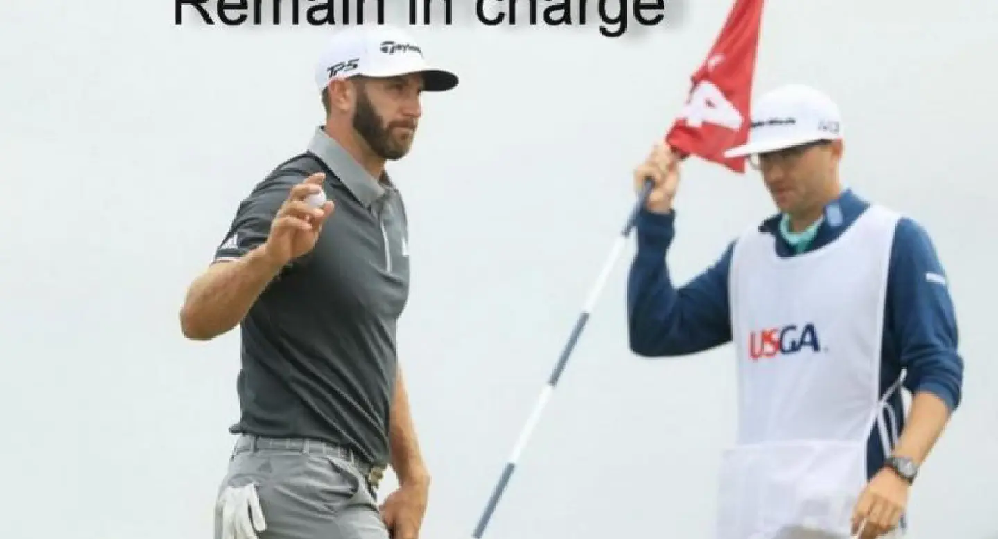 Johnson leads Hoffman at US Open, Woods misses cut Johnson leads Hoffman at US Open, Woods misses cut