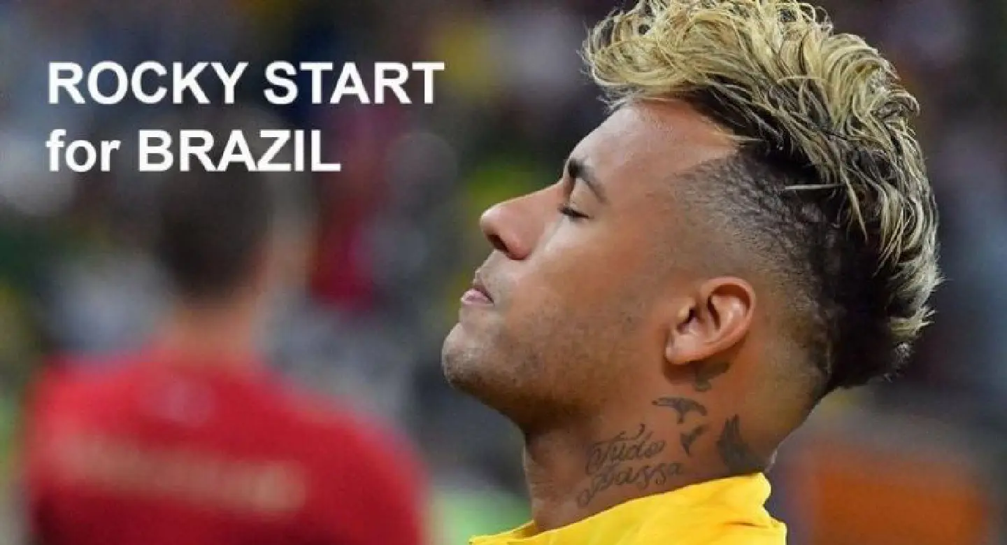 Brazil suffer first night nerves in Swiss stalemate Brazil suffer first night nerves in Swiss stalemate