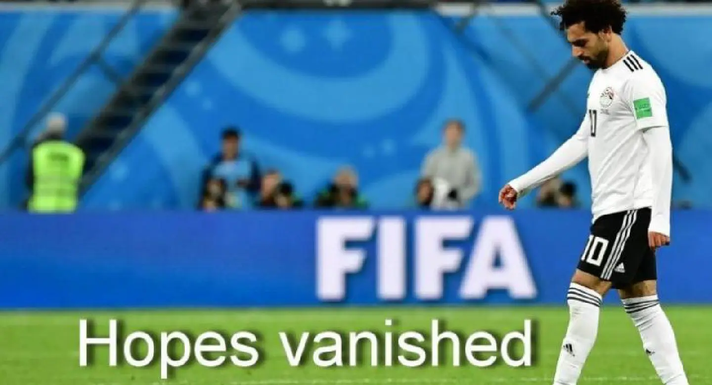 Salah disappoints as Egypt crushed by Russia Salah disappoints as Egypt crushed by Russia