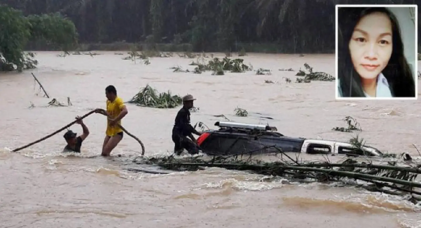 Body of woman swept away by flood found in Ranong Body of woman swept away by flood found in Ranong