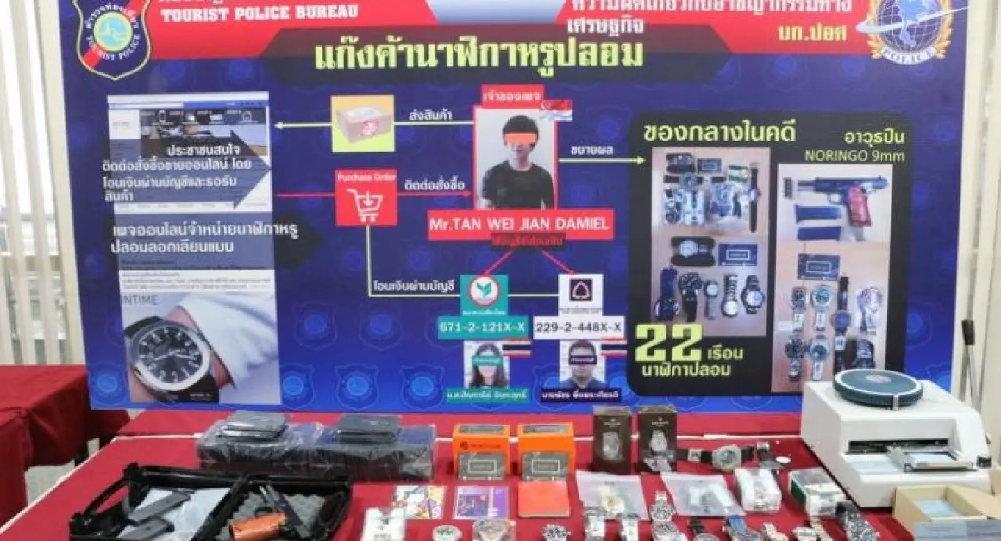 Copyright bust nets Singapore man for alleged Facebook watch sales Copyright bust nets Singapore man for alleged Facebook watch sales
