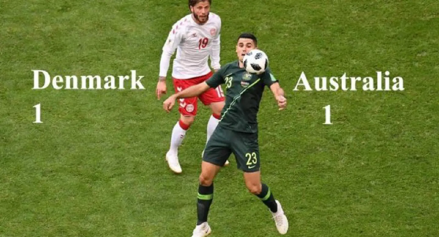 Jedinak levels but Australia can only draw with Denmark Jedinak levels but Australia can only draw with Denmark