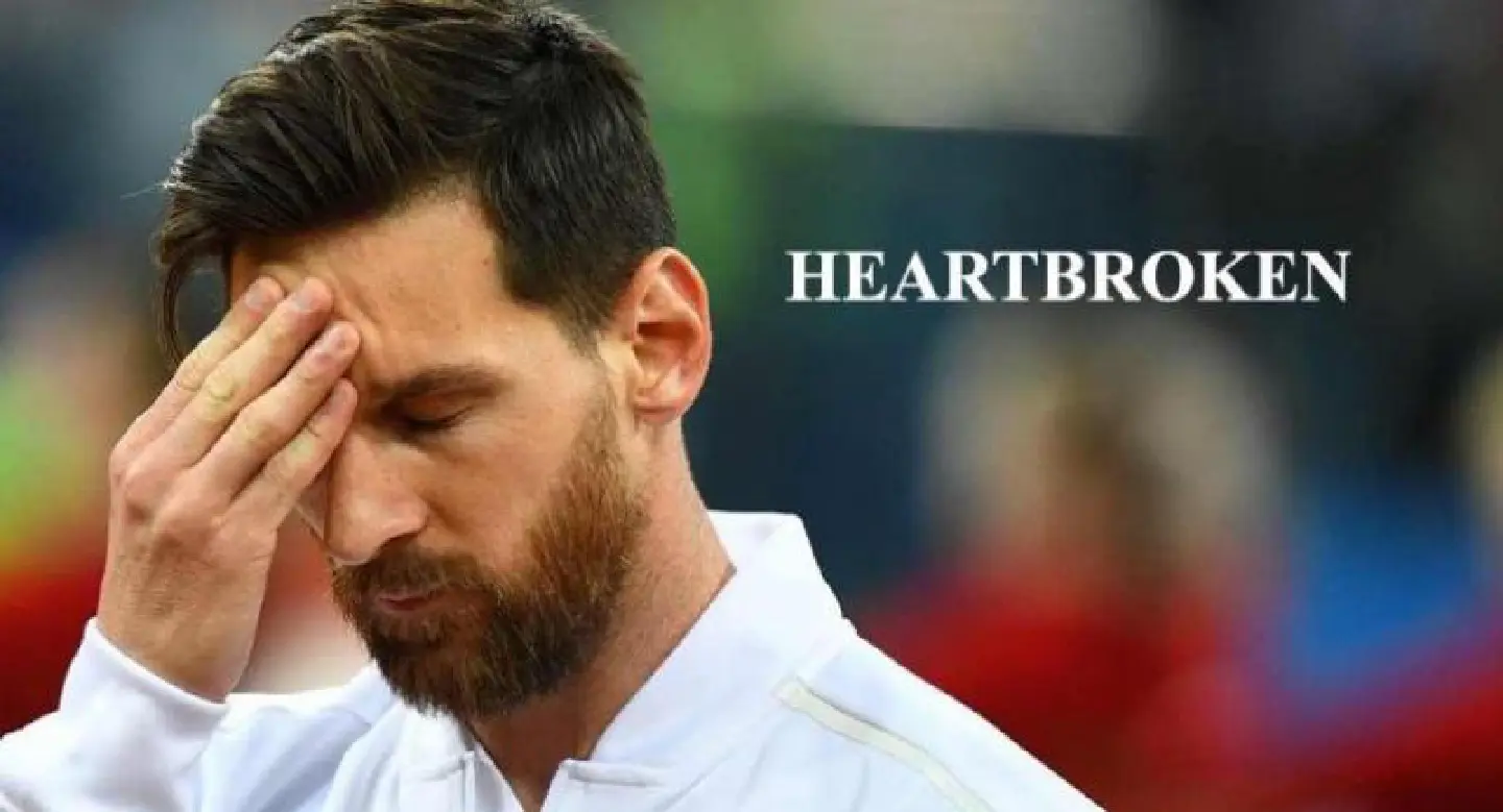 Messi feels pain as World Cup dream turns to nightmare Messi feels pain as World Cup dream turns to nightmare