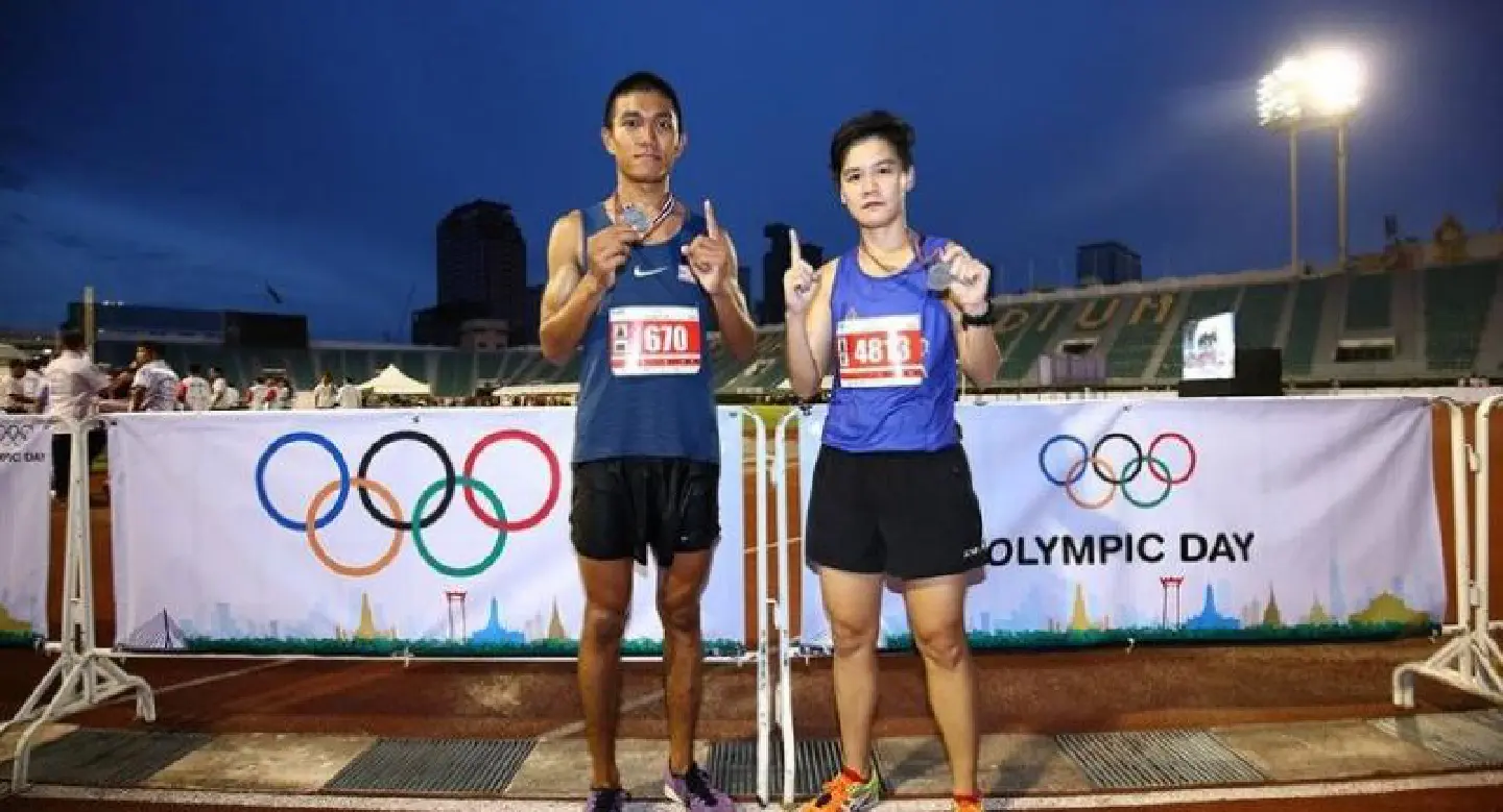 Thousands take part in Olympic Day 10km runs