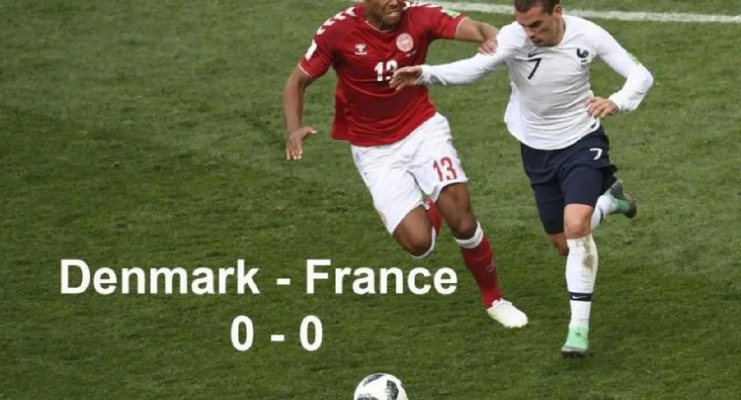 France finish top ahead of Denmark after World Cup stalemate France finish top ahead of Denmark after World Cup stalemate