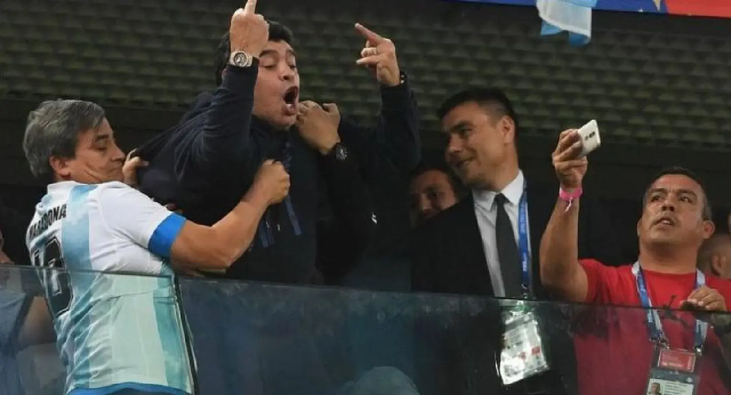 Maradona needs medical treatment after Argentina victory Maradona needs medical treatment after Argentina victory
