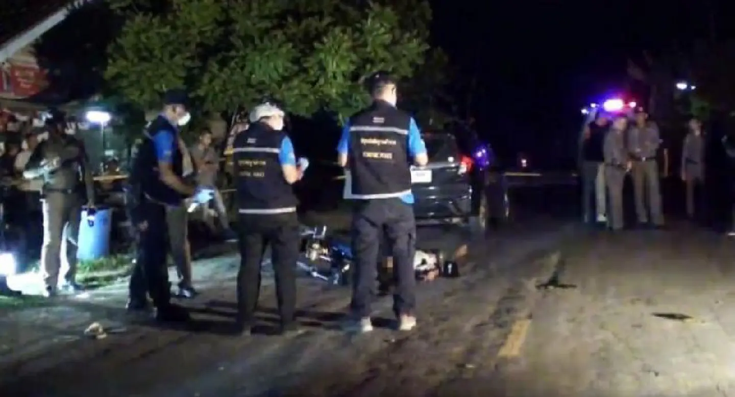 Updated: Policeman detained for shooting dead teenage road racer in Yasothon Updated: Policeman detained for shooting dead teenage road racer in Yasothon
