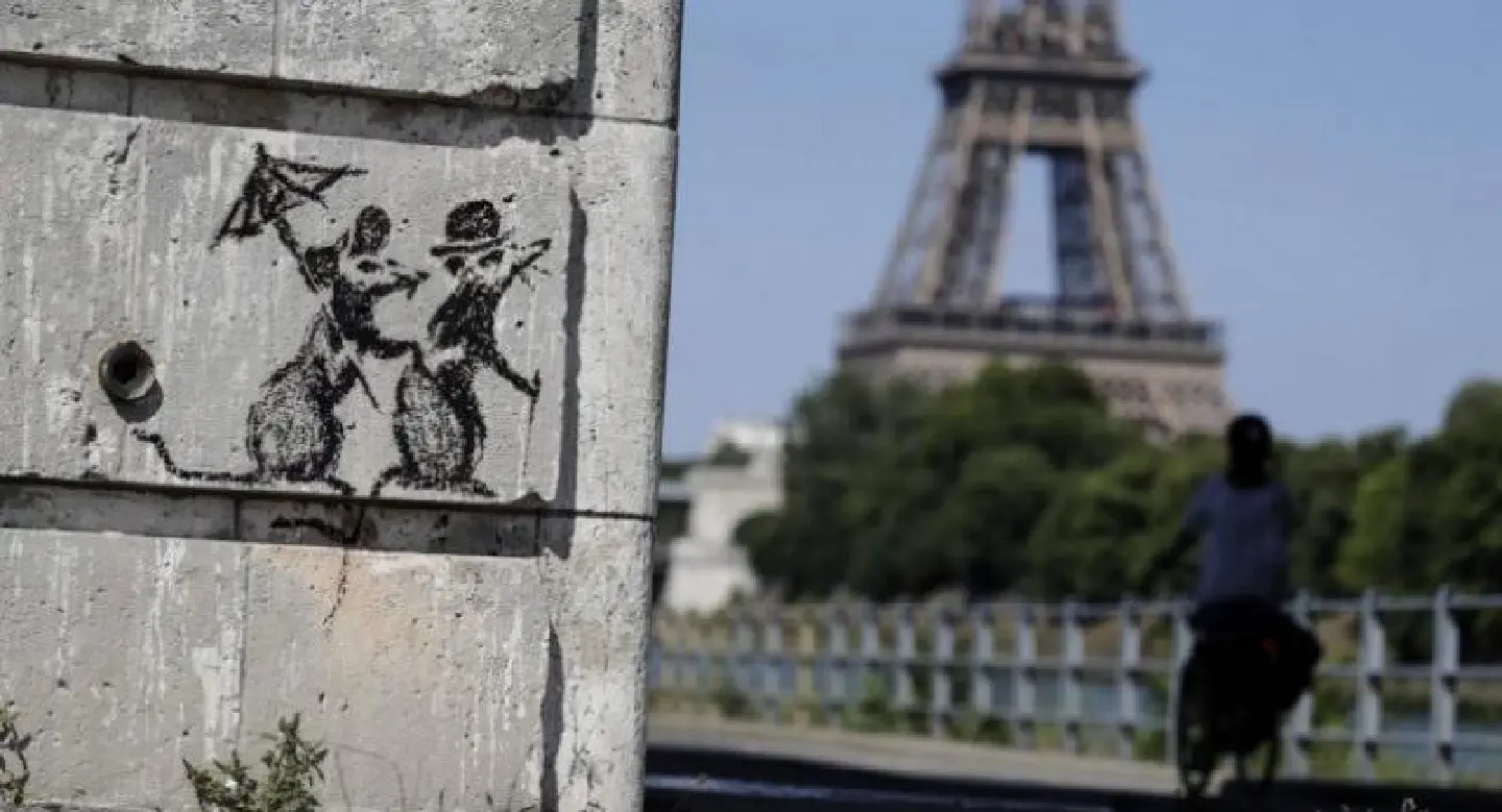 Painting the walls of the city of light Painting the walls of the city of light