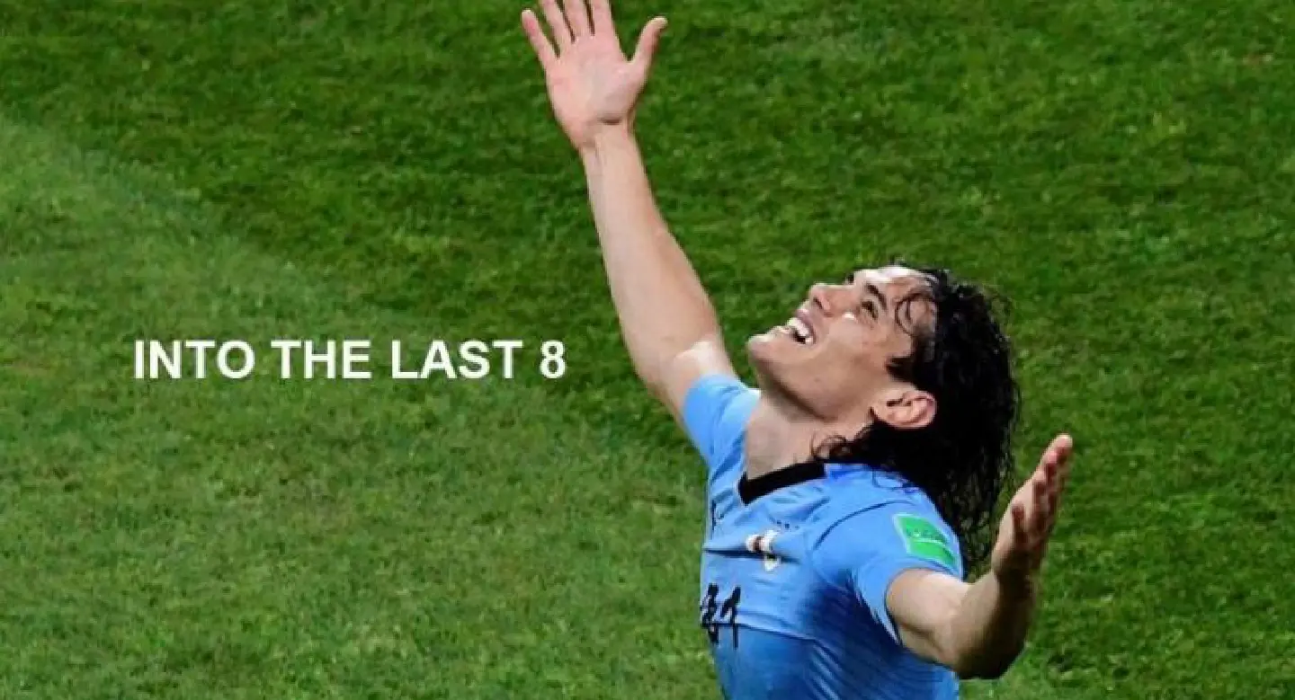 Cavani fires Uruguay into last eight as Ronaldo dream ends Cavani fires Uruguay into last eight as Ronaldo dream ends
