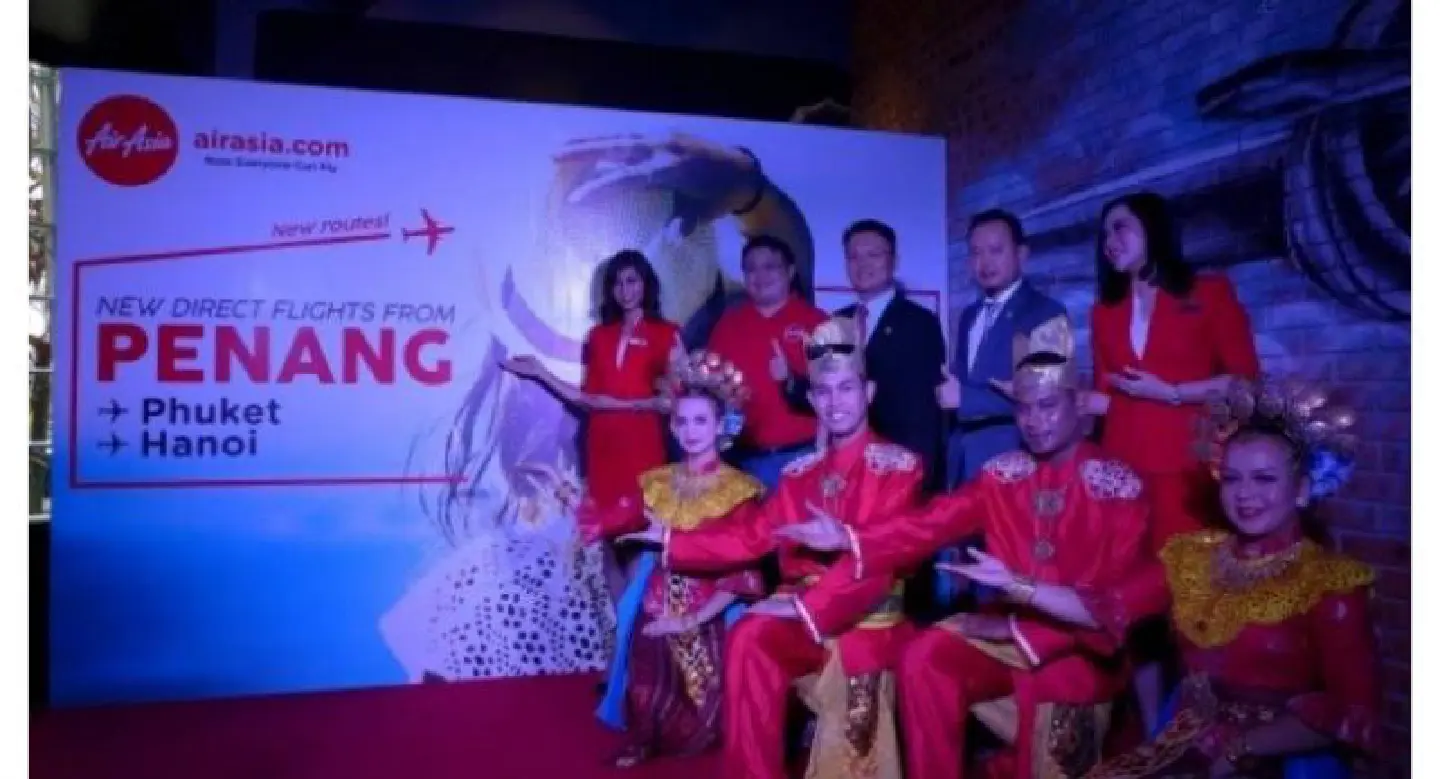 Air Asia adds two new international routes from Hanoi and Phuket to Penang Air Asia adds two new international routes from Hanoi and Phuket to Penang