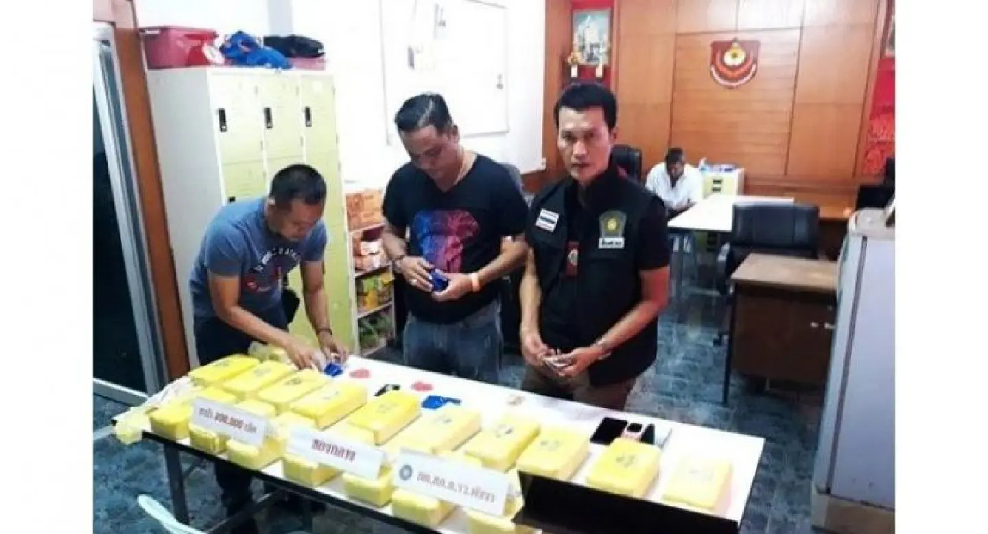 Four arrested with 200,000 meth pills in Phang Nga Four arrested with 200,000 meth pills in Phang Nga
