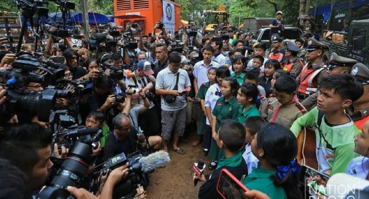 Media coverage of Chiang Rai rescue operation criticised Media coverage of Chiang Rai rescue operation criticised