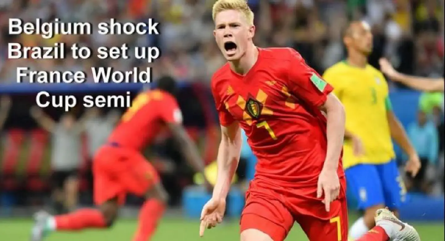 Belgium stun 'bitter' Brazil to reach World Cup semis Belgium stun 'bitter' Brazil to reach World Cup semis