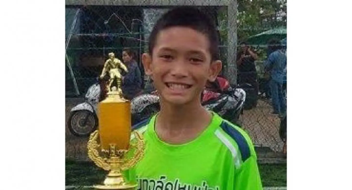 ‘Mark’, 14, first the emerge from cave ‘Mark’, 14, first the emerge from cave