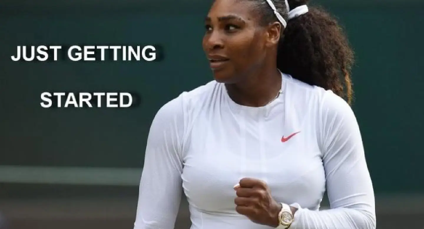 'I'm just getting started': Serena warns Wimbledon rivals 'I'm just getting started': Serena warns Wimbledon rivals