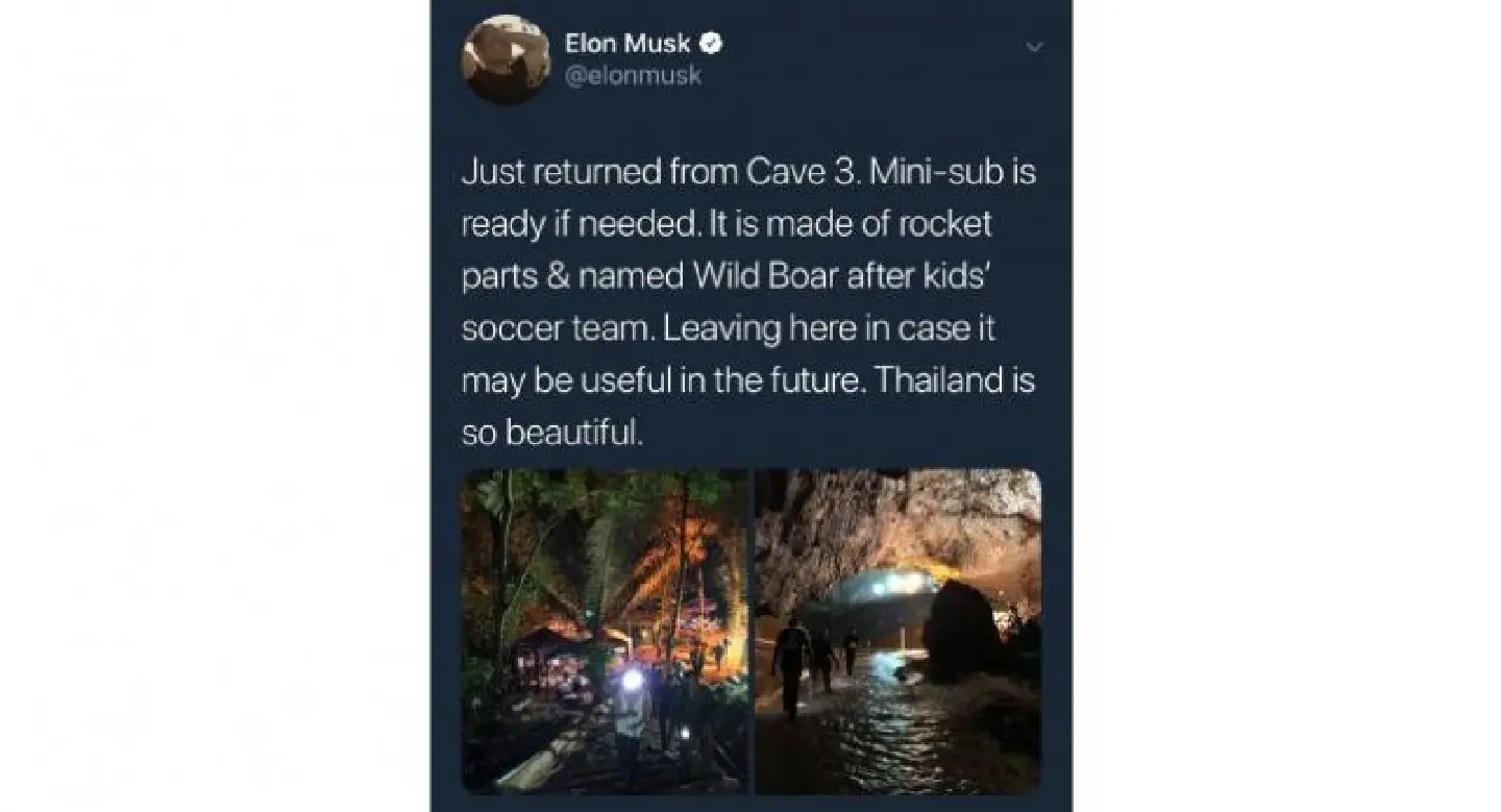 PM: Musk ‘keen to invest in Thailand’