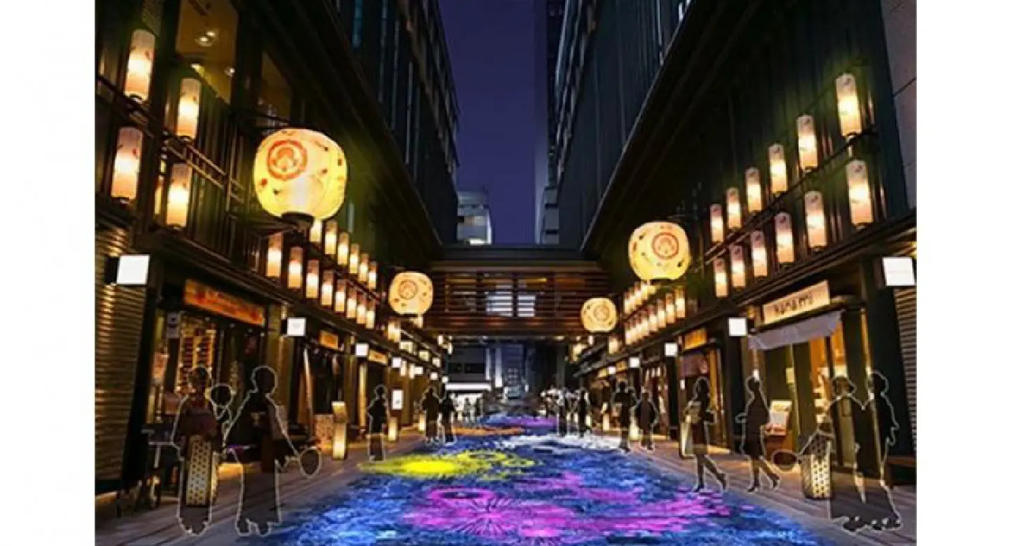 Tokyo district alight for Edo festival Tokyo district alight for Edo festival