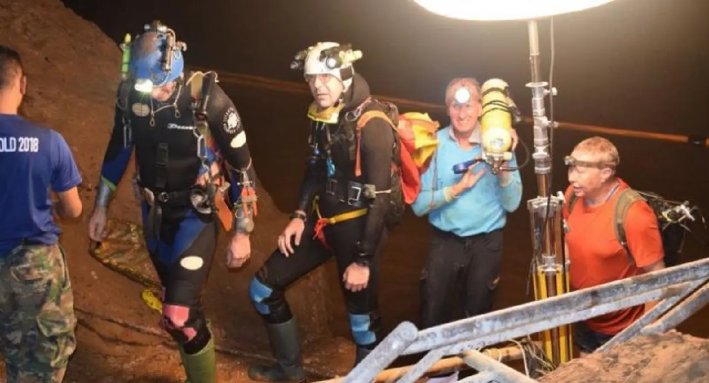 International rescuers played a crucial role International rescuers played a crucial role