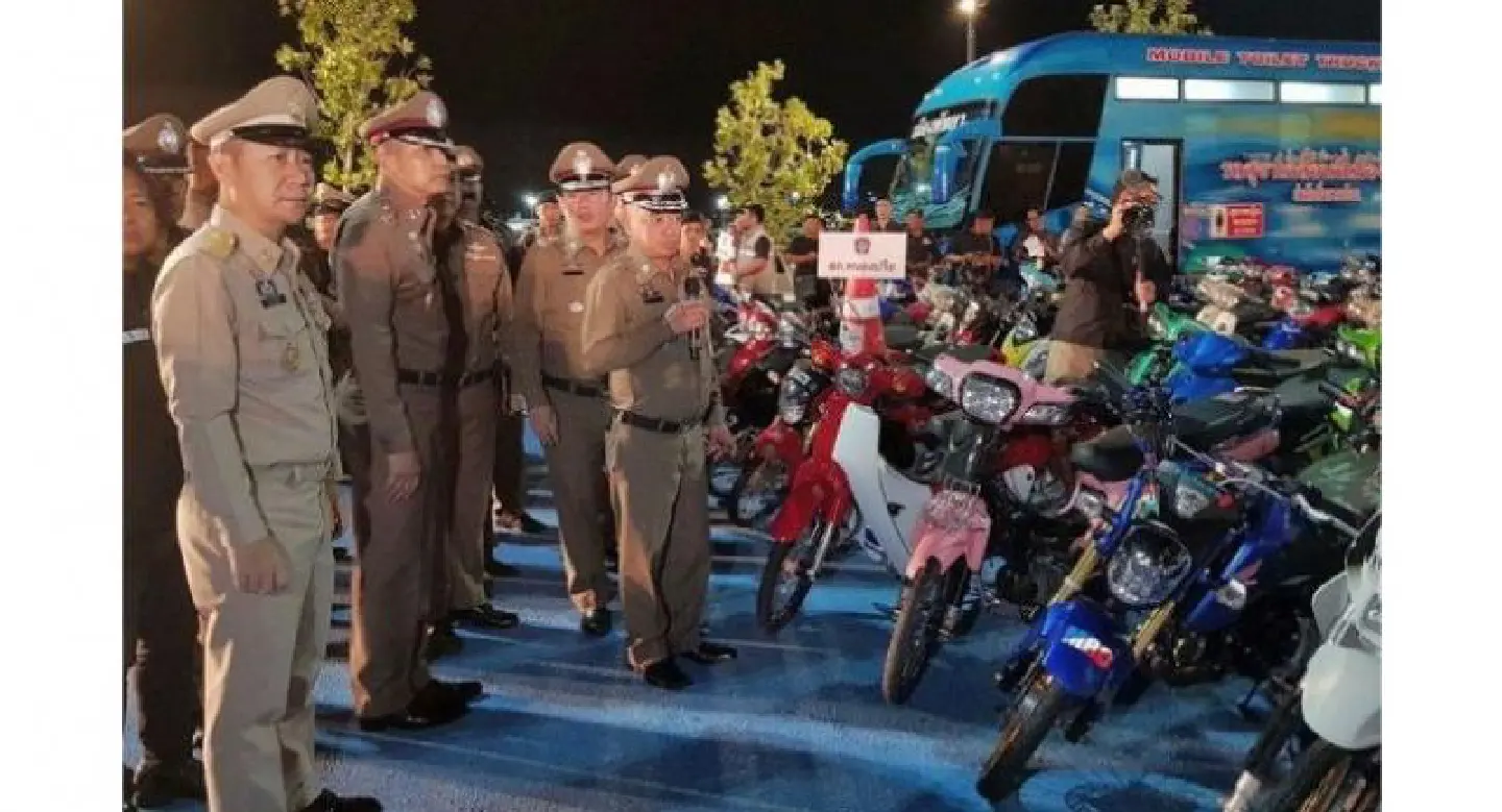 203 arrested in Pattaya street-racing crackdown