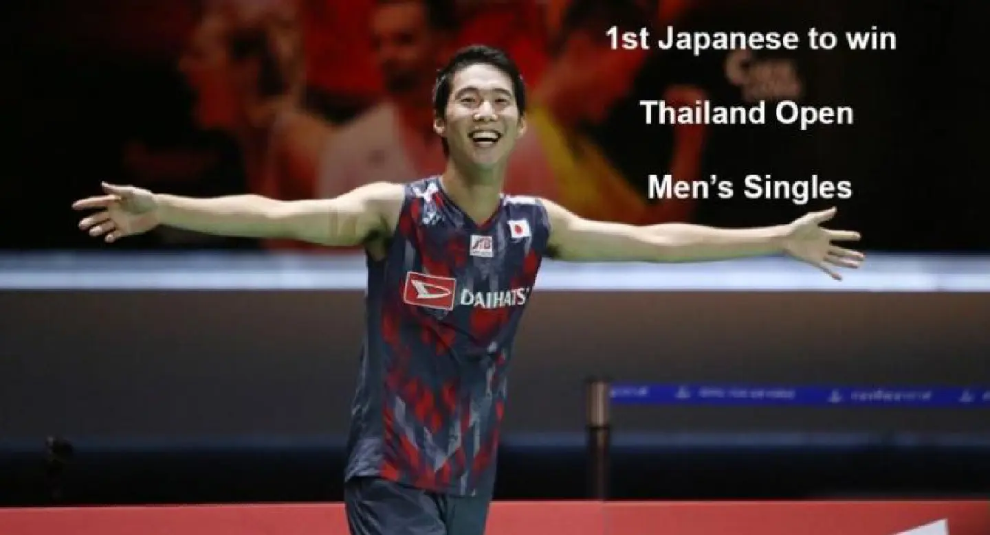Japanese shuttler dethrones Sugiarto at Thailand Open