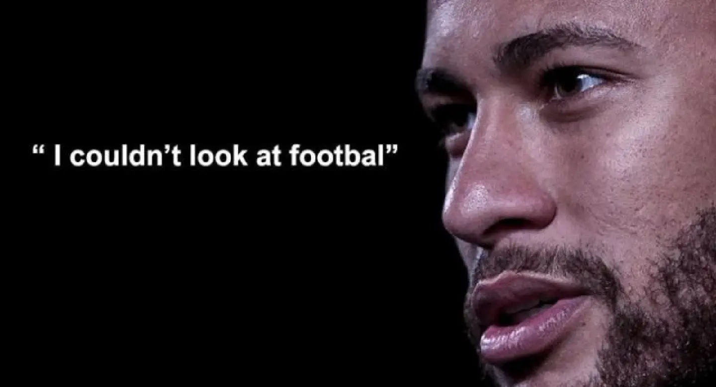 Neymar: "I couldn't look at a football" after the World Cup Neymar: "I couldn't look at a football" after the World Cup