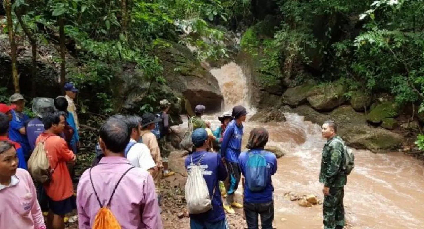 Nan woman still missing after being washed away in floods
