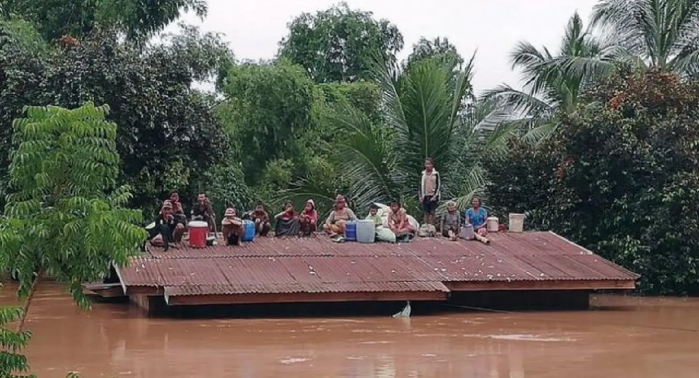 Calls for relief aid as hundreds missing in dam collapse in Laos, PM onsite Calls for relief aid as hundreds missing in dam collapse in Laos, PM onsite
