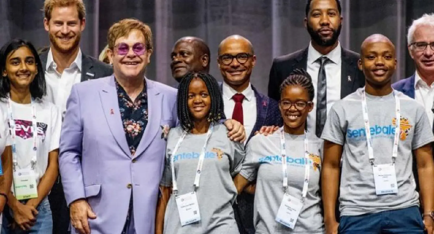Elton John and Prince Harry launch bid to 'smash' AIDS stigma