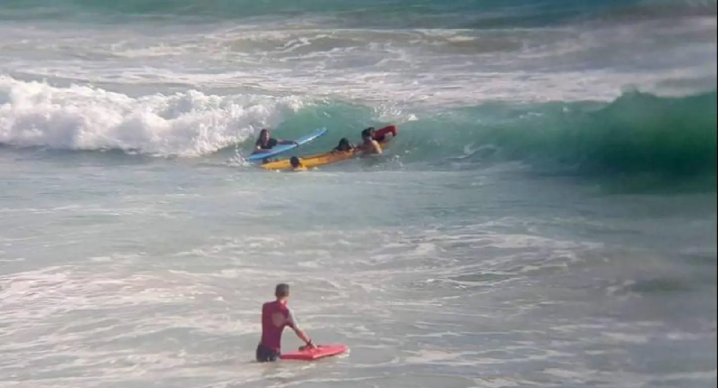 18 saved from Nai Harn surf 18 saved from Nai Harn surf
