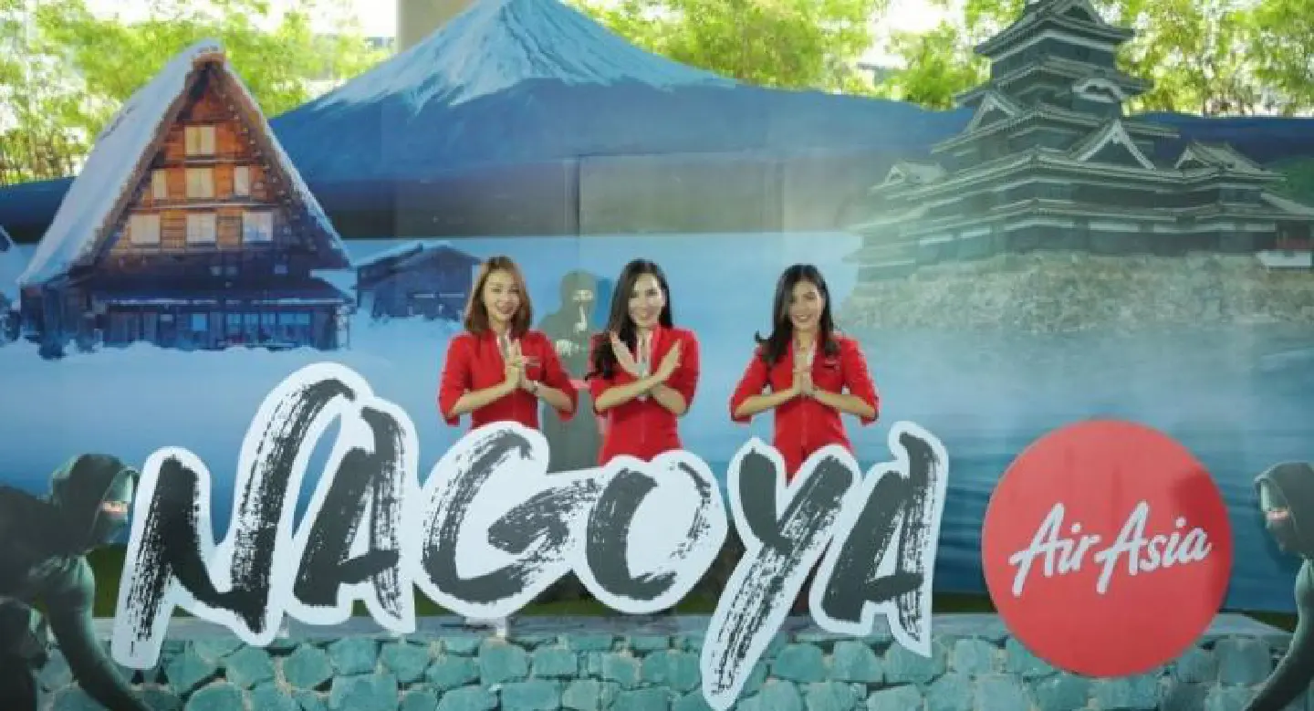 THAI AIRASIA CARRIER EXPANDS JAPAN NETWORK WITH BANGKOK-NAGOYA SERVICE THAI AIRASIA CARRIER EXPANDS JAPAN NETWORK WITH BANGKOK-NAGOYA SERVICE