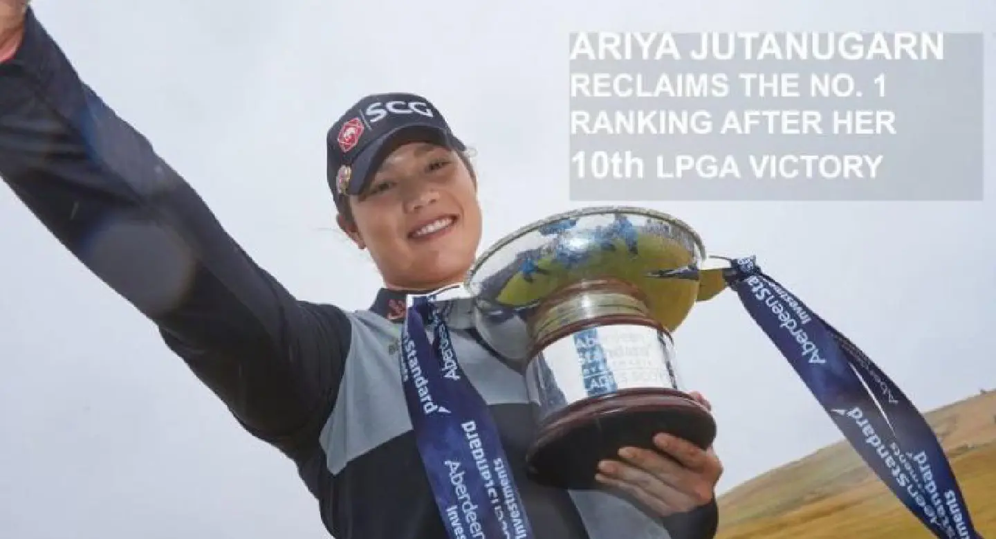 Thai star Ariya on top of the world after Scottish Open victory Thai star Ariya on top of the world after Scottish Open victory