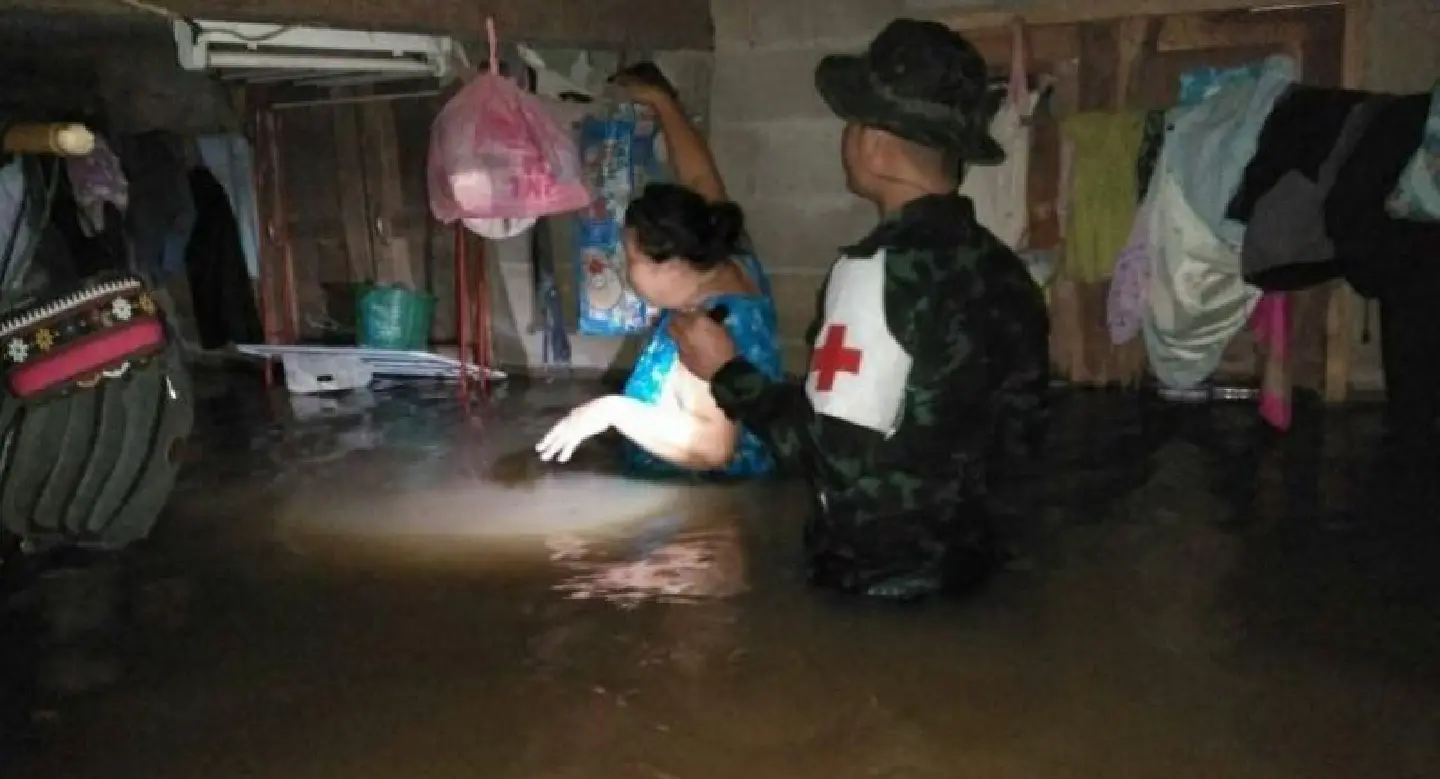 Five Chiang Rai villages near rescue cave hit by mountain run-off Five Chiang Rai villages near rescue cave hit by mountain run-off