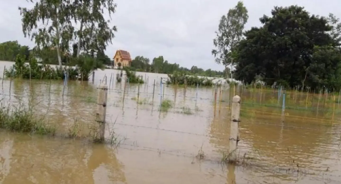 Roi Et canal flood barrier unable to stem tide Roi Et canal flood barrier unable to stem tide