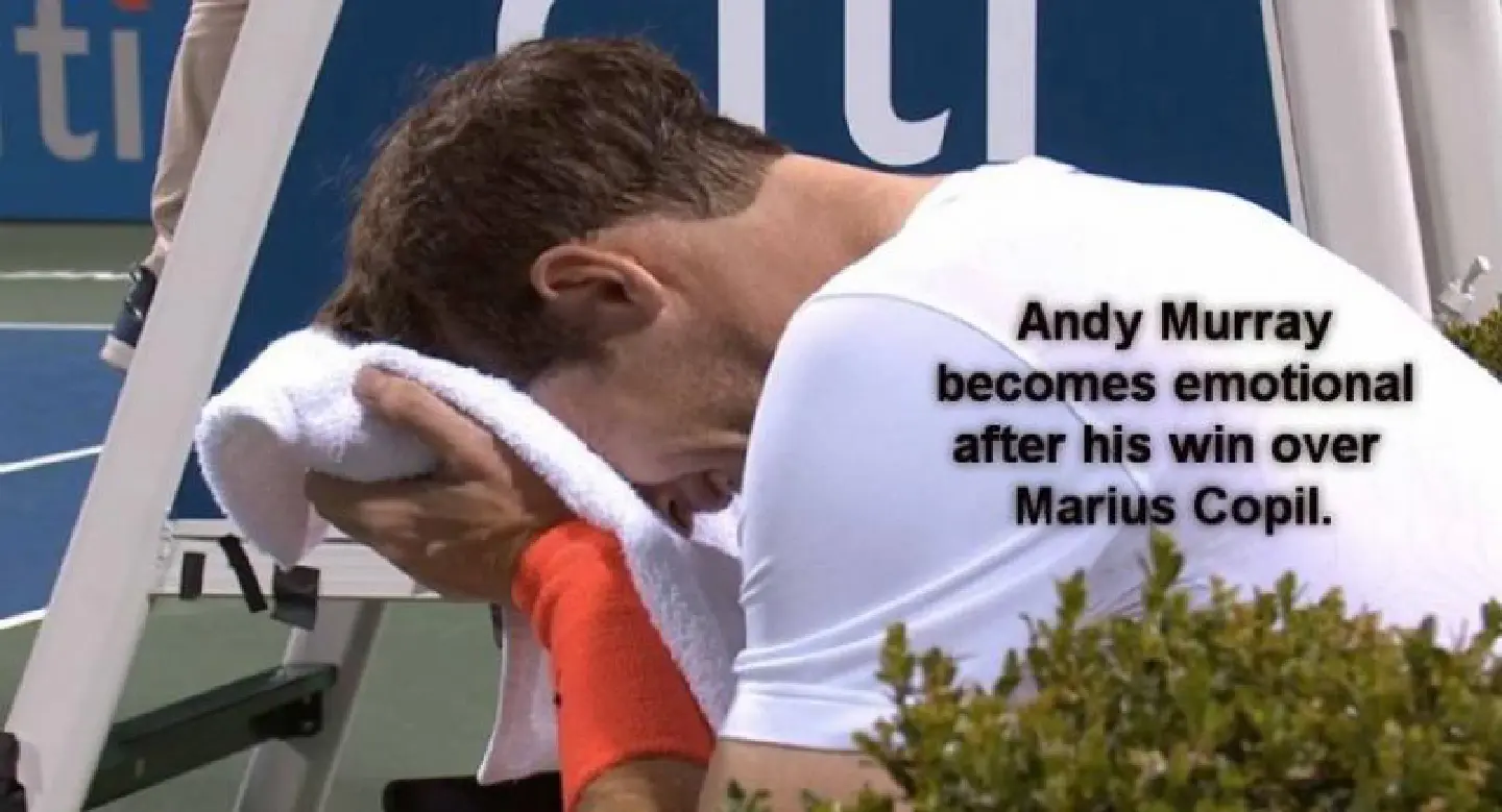 Murray withdraws from Washington after tearful 3 a.m. finish Murray withdraws from Washington after tearful 3 a.m. finish