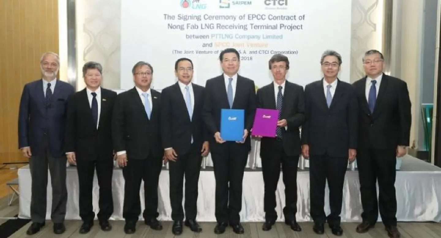PTT-SPCC sign contract on LNG terminal