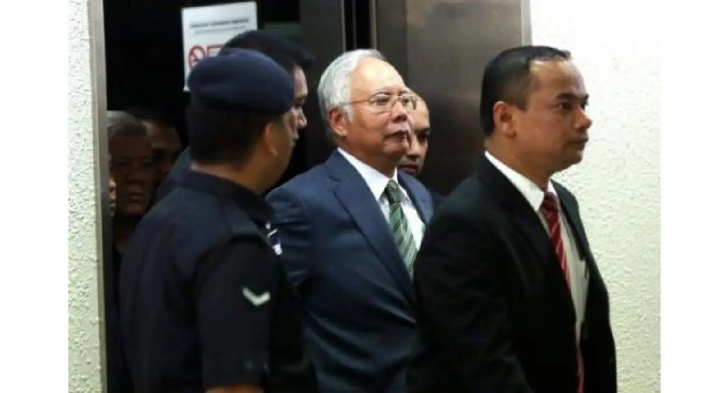 Najib charged with three counts under Anti-Money Laundering Act Najib charged with three counts under Anti-Money Laundering Act