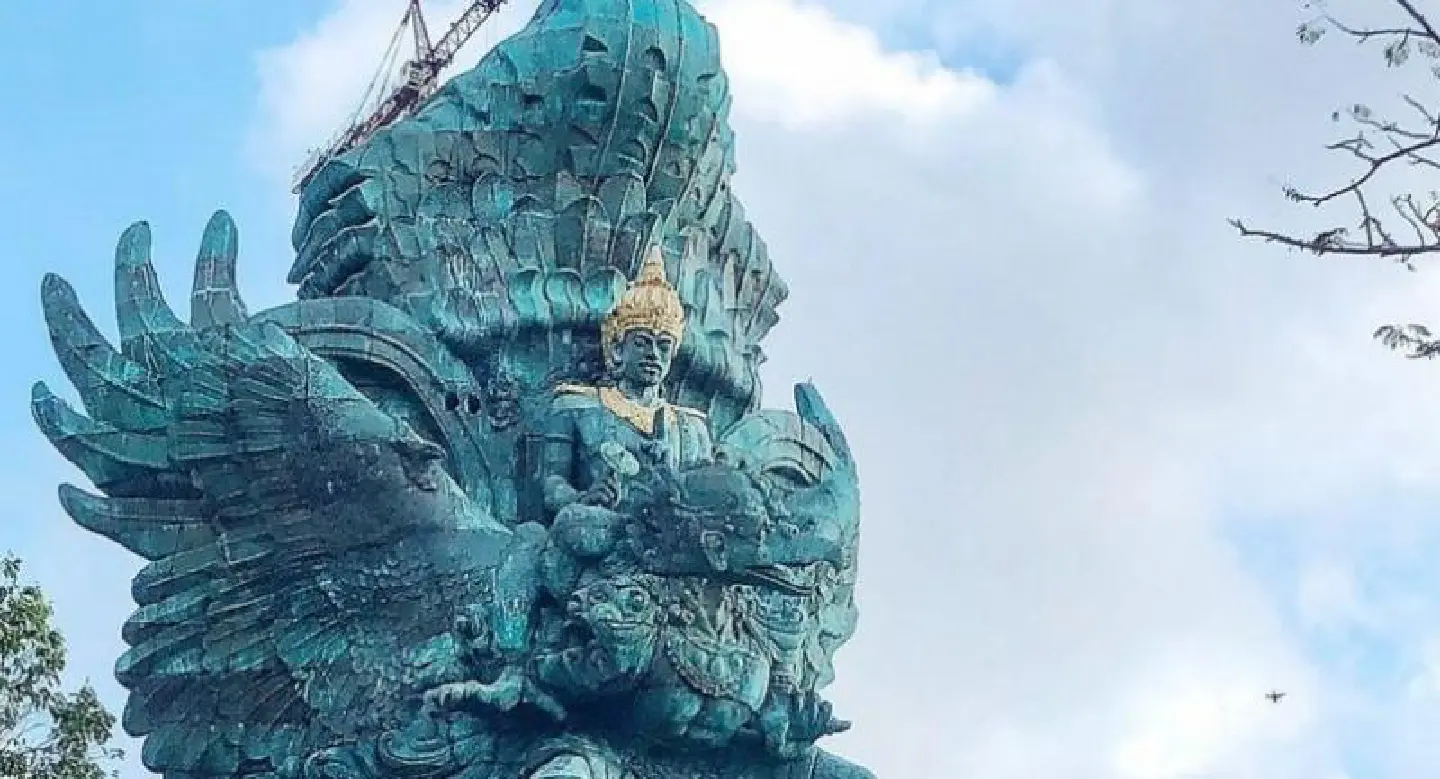Garuda Wisnu Kencana still standing tall after Lombok earthquake