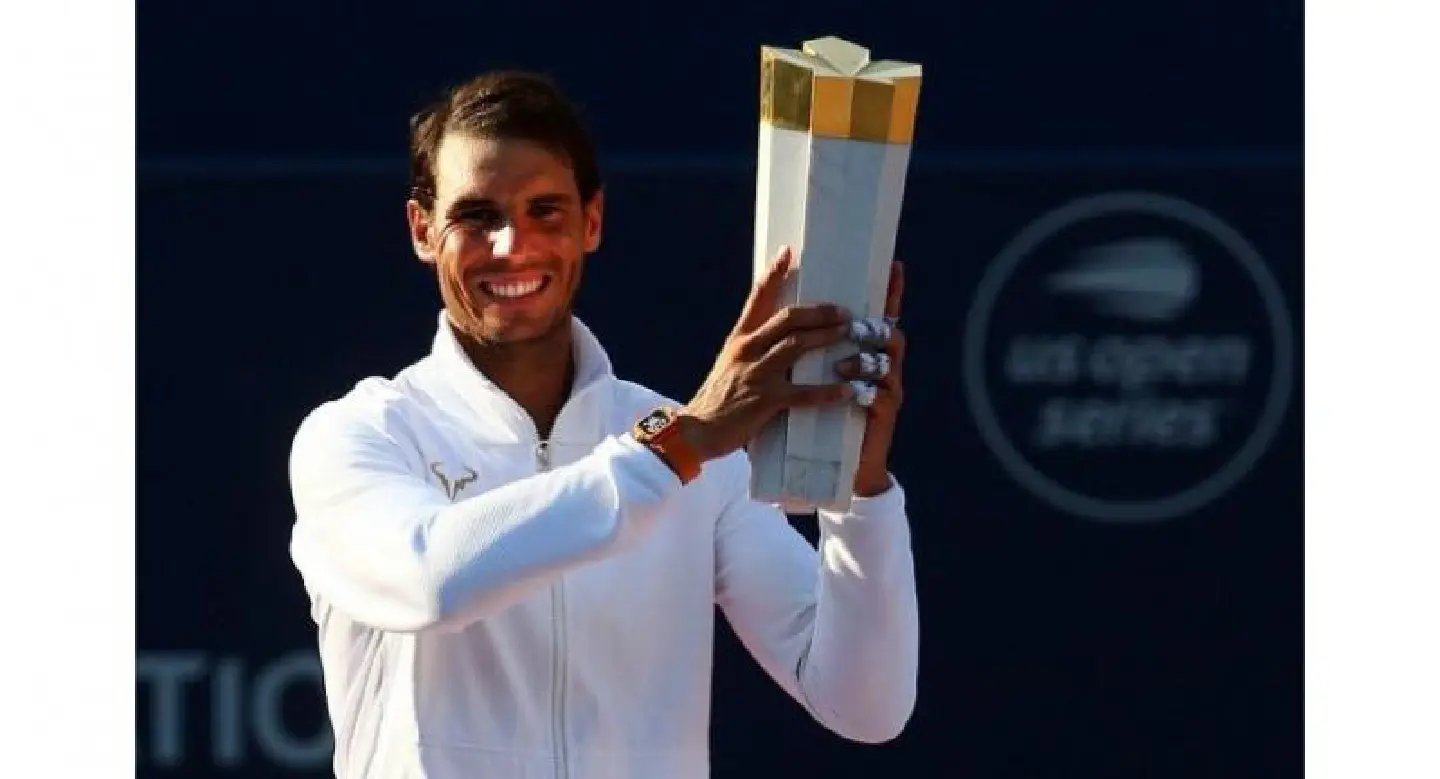 Nadal downs Tsitsipas to win Toronto Masters Nadal downs Tsitsipas to win Toronto Masters