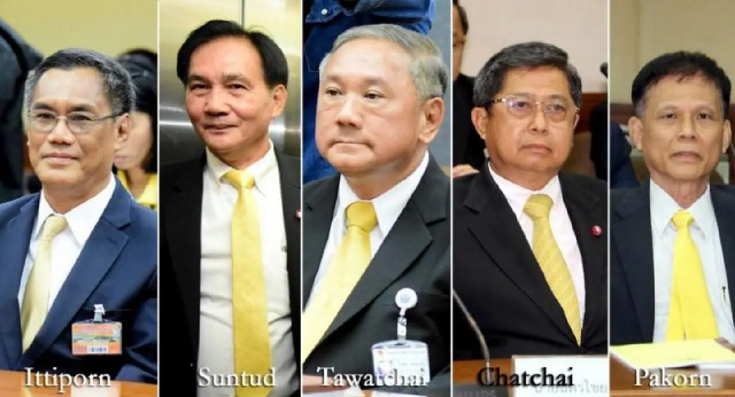 Five election commissioners get royal approval